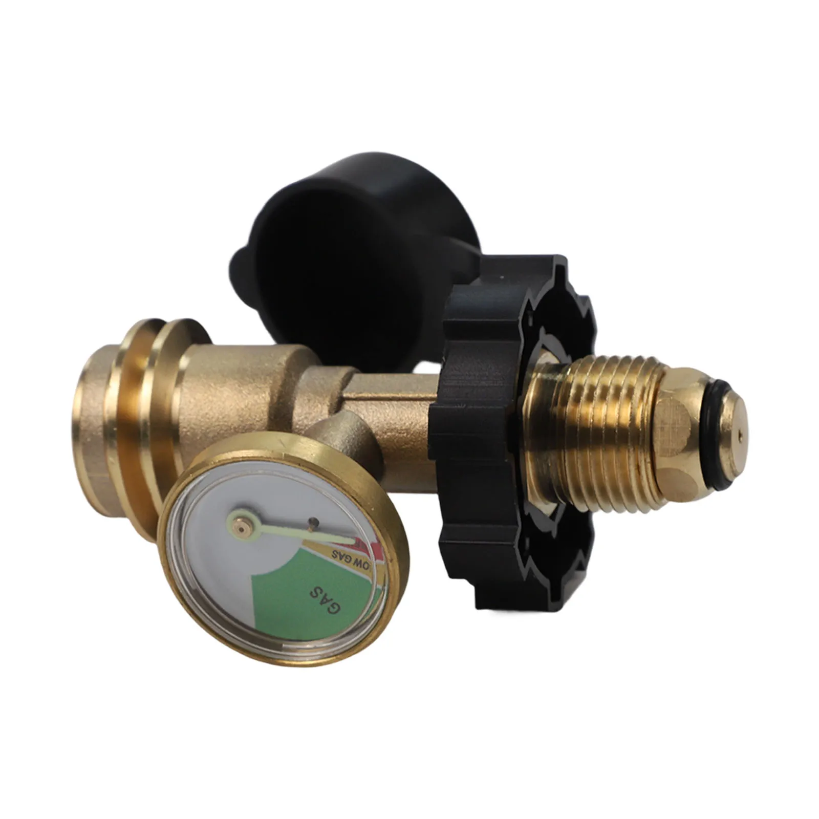 For Camping Stoves Pressure Gauge Gas Tank Connector Brass Construction Compatible With Type 1 Customizable Connector
For Camping Stoves Pressure Gauge Gas Tank Connector Brass Construction Compatible With Type 1 Customizable Connector