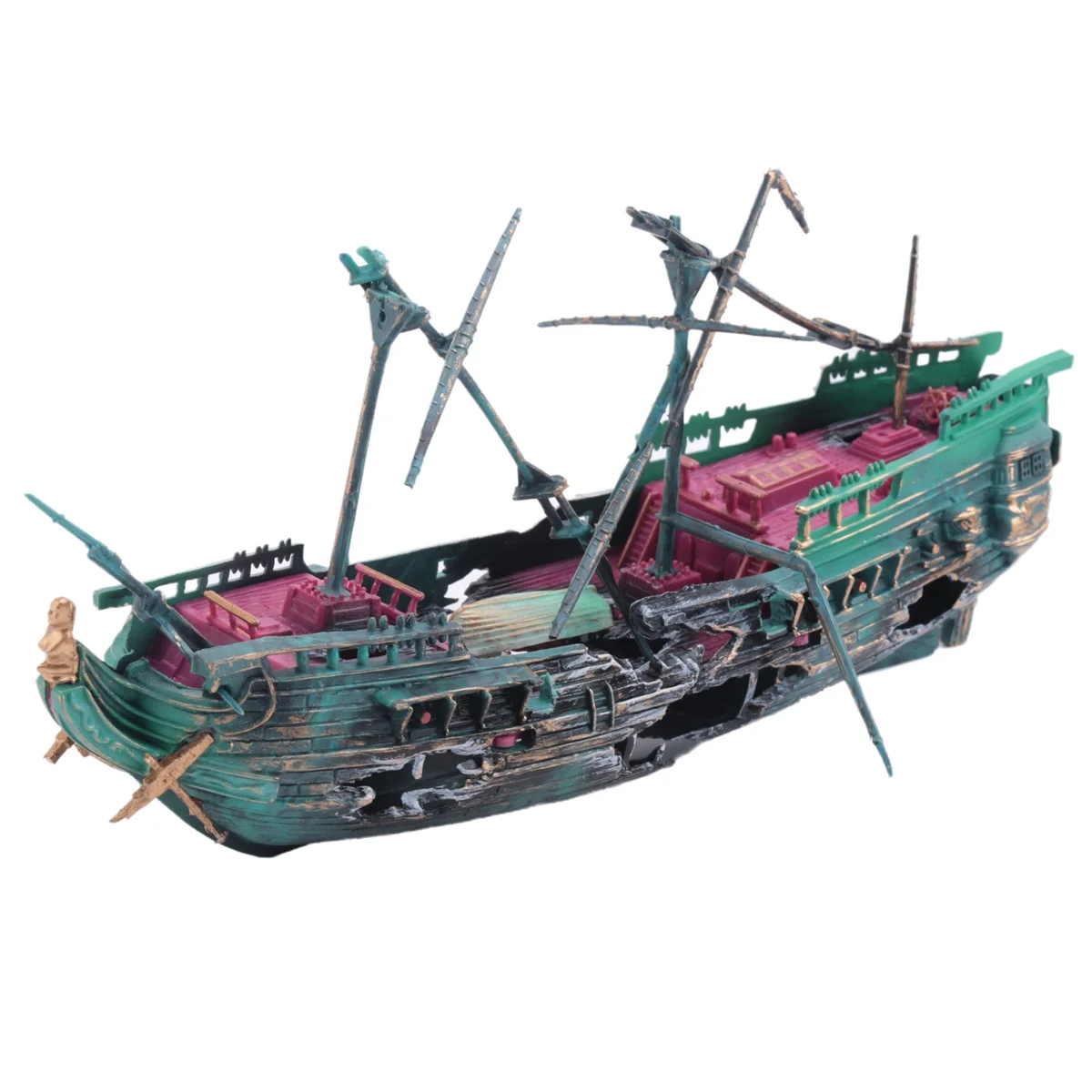 A59T Large Aquarium Shipwreck Decor Boat Plastic Set Resin Ship Fish Tank Ornaments for Aquarium Decor Accessories
A59T Large Aquarium Shipwreck Decor Boat Plastic Set Resin Ship Fish Tank Ornaments for Aquarium Decor Accessories