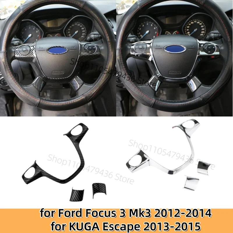For Ford Focus 3 MK3 2012 2013 2014 for Kuga 2013 2014 2015 Steering Wheel Panel Cover Sticker Decoration Trim Accessories
For Ford Focus 3 MK3 2012 2013 2014 for Kuga 2013 2014 2015 Steering Wheel Panel Cover Sticker Decoration Trim Accessories