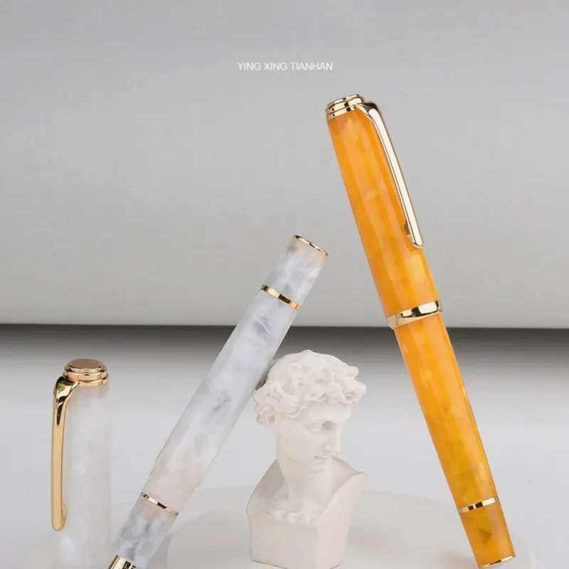 Hongdian N1 Acrylic Fountain Pen Tianhan High-End Calligraphy 0.5mm Nib Business Student Office Special Ink Gift Pen Stationery
Hongdian N1 Acrylic Fountain Pen Tianhan High-End Calligraphy 0.5mm Nib Business Student Office Special Ink Gift Pen Stationery