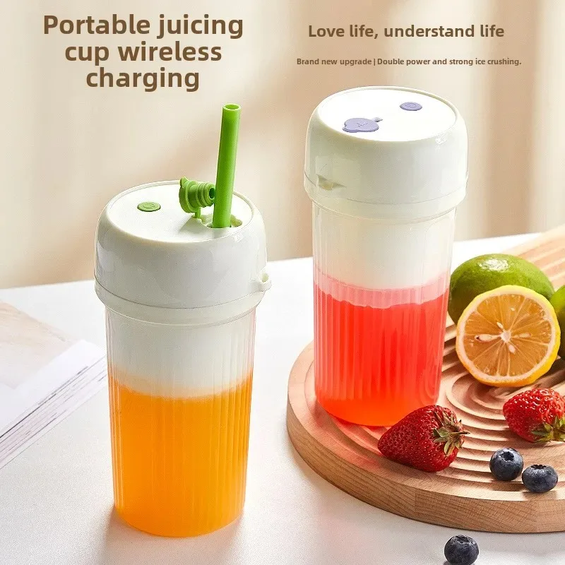 340ML juicer PC 12-blade wireless portable electric multi-functional outdoor small juicer, juicer cup portable blender
340ML juicer PC 12-blade wireless portable electric multi-functional outdoor small juicer, juicer cup portable blender