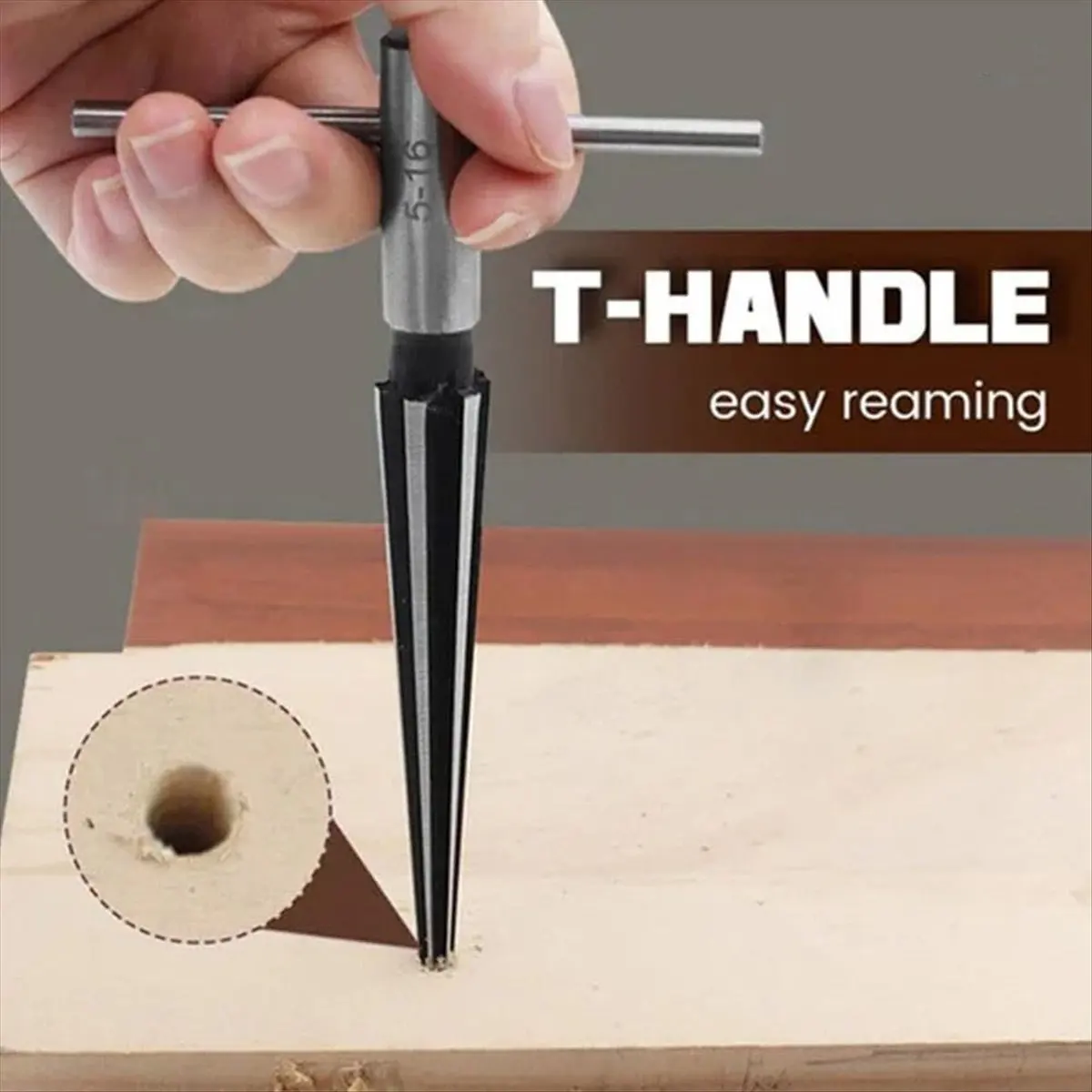 A58Z 2Pcs T Handle Taper Reamer Set,6 Fluted Chamfer Reaming Guitar Bridge Pin Hole Handle Tapered Reamers Tool Round Handle
A58Z 2Pcs T Handle Taper Reamer Set,6 Fluted Chamfer Reaming Guitar Bridge Pin Hole Handle Tapered Reamers Tool Round Handle