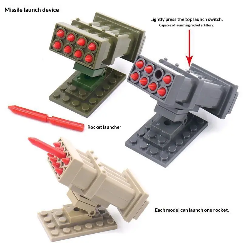 Missile Launcher Bricks Toys 2024 Model Set Educational Building Blocks Military Vehicle Figures for Kids STEM Gifts
Missile Launcher Bricks Toys 2024 Model Set Educational Building Blocks Military Vehicle Figures for Kids STEM Gifts