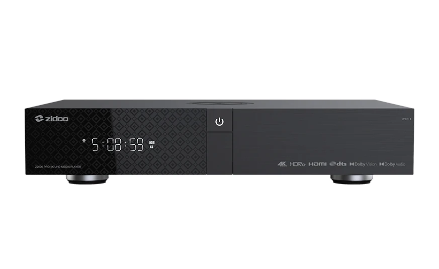 Zidoo Z2000 PRO 4K медиаплеер, RTD1619BPD чипсет, Android 11 OS, поддержка HDR10 + и весь HDR Technoly, скрытый HDD Bay и Ante
Zidoo Z2000 PRO 4K медиаплеер, RTD1619BPD чипсет, Android 11 OS, поддержка HDR10 + и весь HDR Technoly, скрытый HDD Bay и Ante