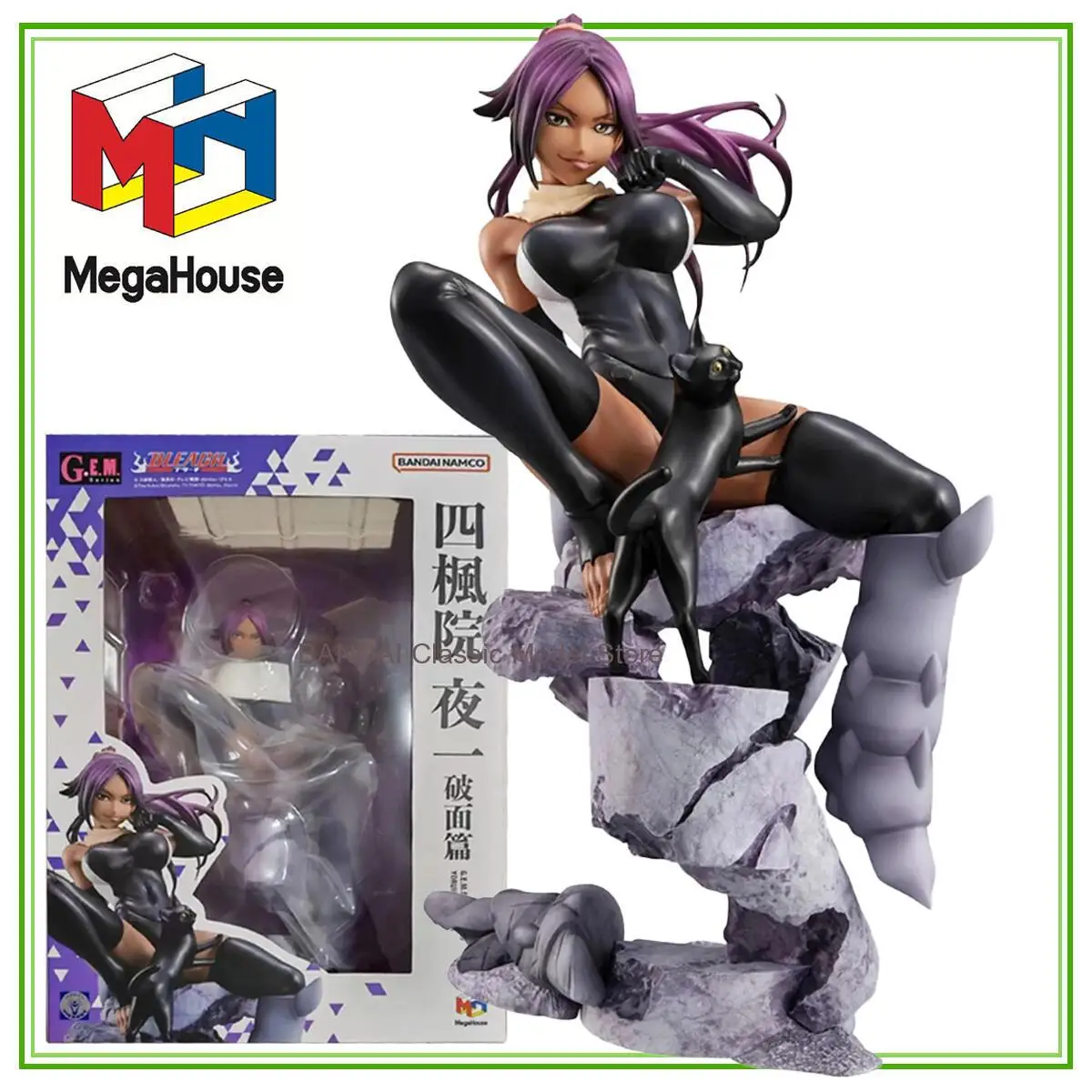 100% оригинал в наличии MegaHouse G.E.M. Bleach Shihouin Yoruichi Аниме Фигурка Коллекция Серия Гаражный комплект Модель Украшения
100% оригинал в наличии MegaHouse G.E.M. Bleach Shihouin Yoruichi Аниме Фигурка Коллекция Серия Гаражный комплект Модель Украшения