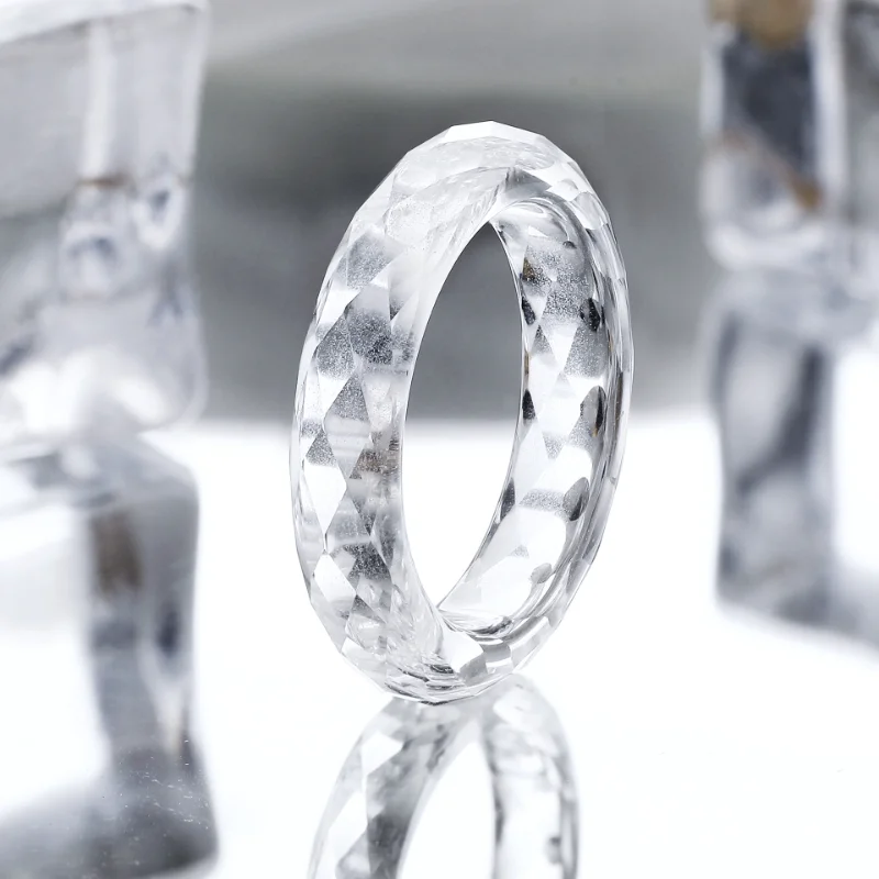 Выращенное в лаборатории белое корундовое кольцо на палец Кольцо подходит для повседневного ношения
Выращенное в лаборатории белое корундовое кольцо на палец Кольцо подходит для повседневного ношения