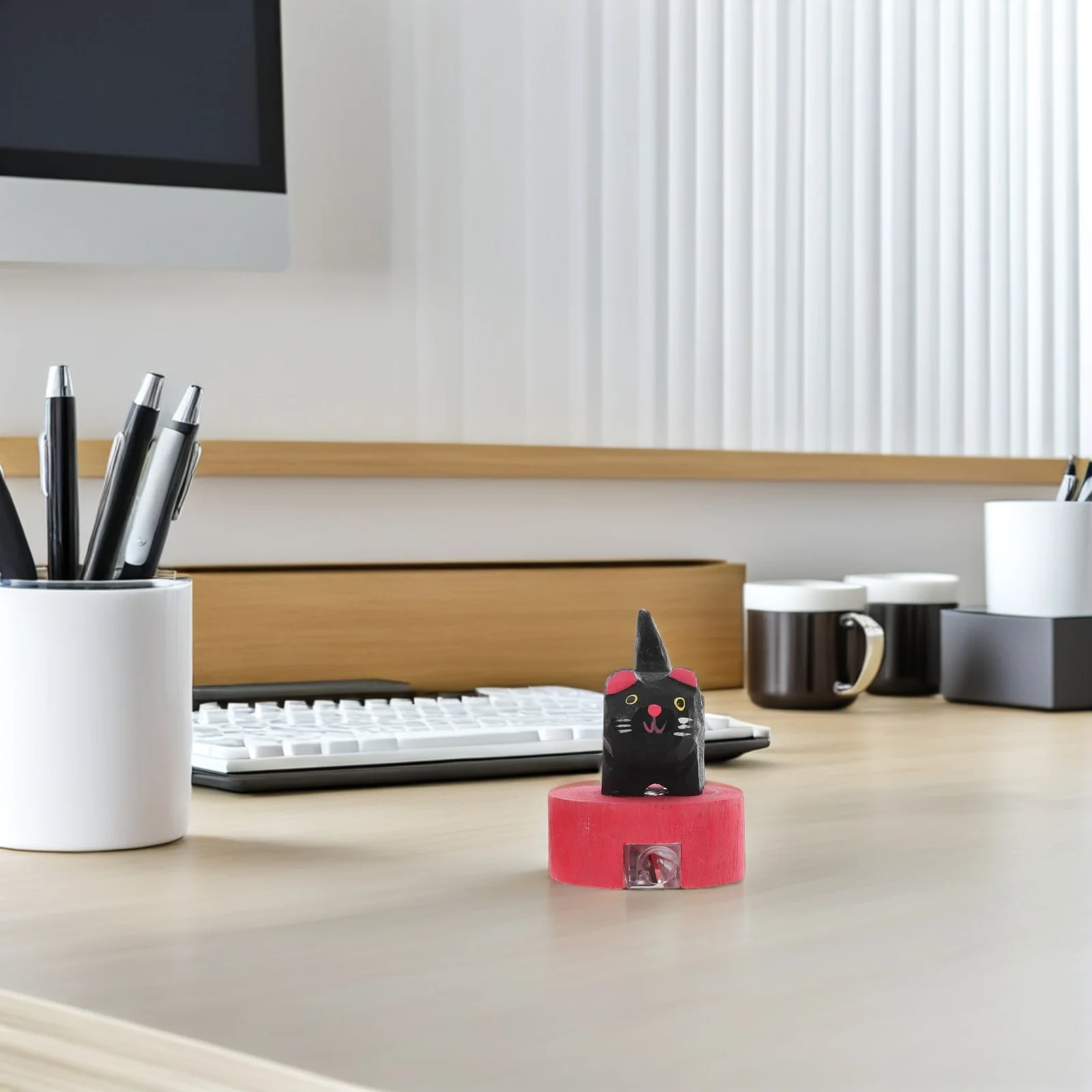 2Pcs Black Cat Pencil Sharpener Wooden Manual Sharpener for School Office Back to School Party Favor Classroom Rewards
2Pcs Black Cat Pencil Sharpener Wooden Manual Sharpener for School Office Back to School Party Favor Classroom Rewards