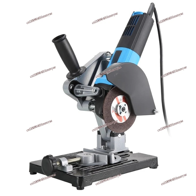 Fixed angle grinder bracket variable cutting machine thickened base modification multi-function
