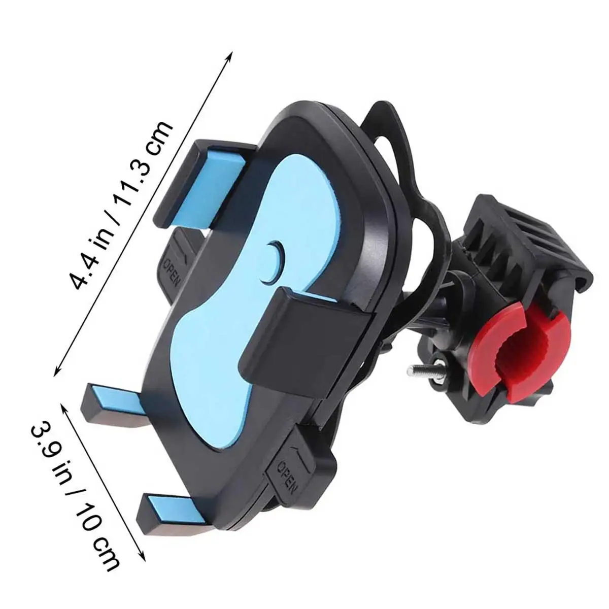 Phone Holder Universal Motorcycle Mobile Cell Phone Holder Bike Handlebar Stand Mount Bracket with (Blue)
Phone Holder Universal Motorcycle Mobile Cell Phone Holder Bike Handlebar Stand Mount Bracket with (Blue)