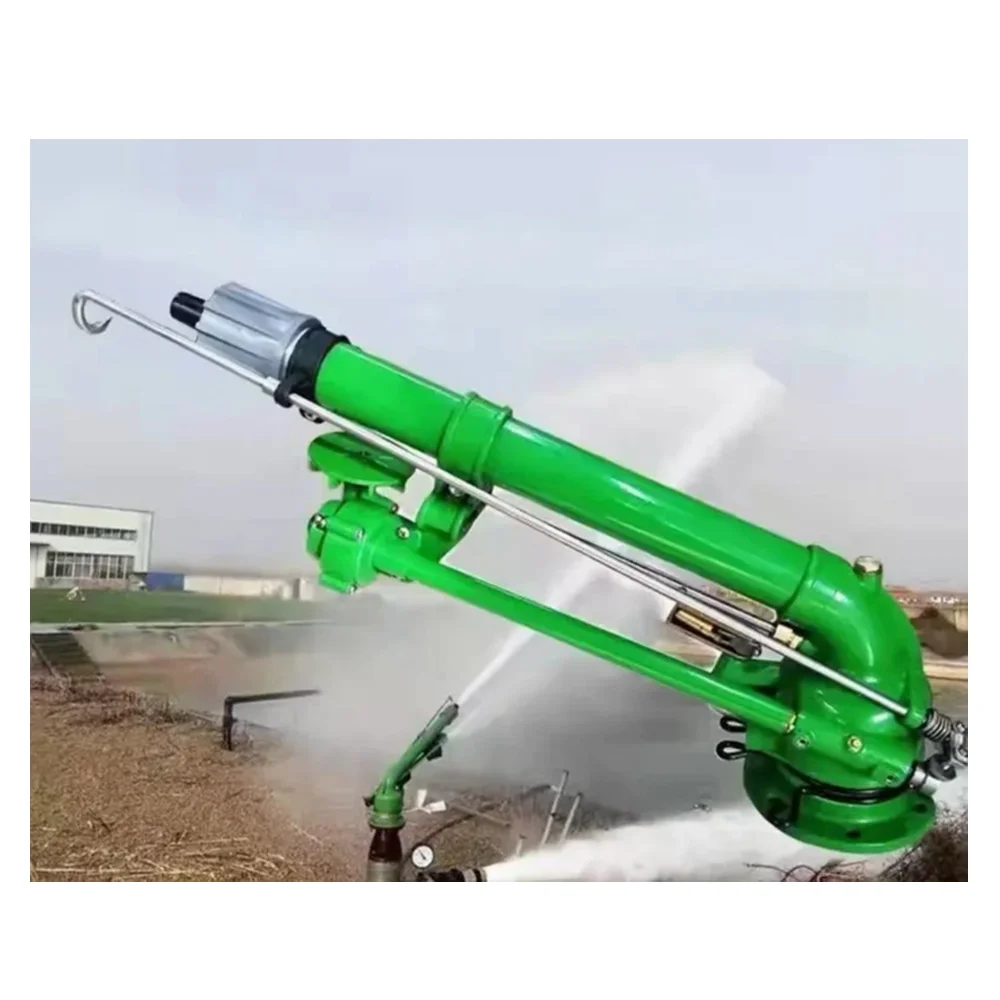 2025360 Degree Spray Long Radius Irrigation Sprinkler Green Color Gun Sprinkler for Farm Irrigation System
2025360 Degree Spray Long Radius Irrigation Sprinkler Green Color Gun Sprinkler for Farm Irrigation System