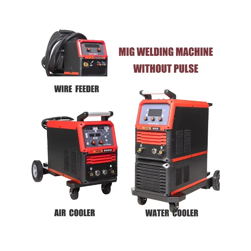MIG 500A Industrial Welding Machine 380V IGBT Inverter Wire Feeder New Condition Stainless Steel Construction
MIG 500A Industrial Welding Machine 380V IGBT Inverter Wire Feeder New Condition Stainless Steel Construction