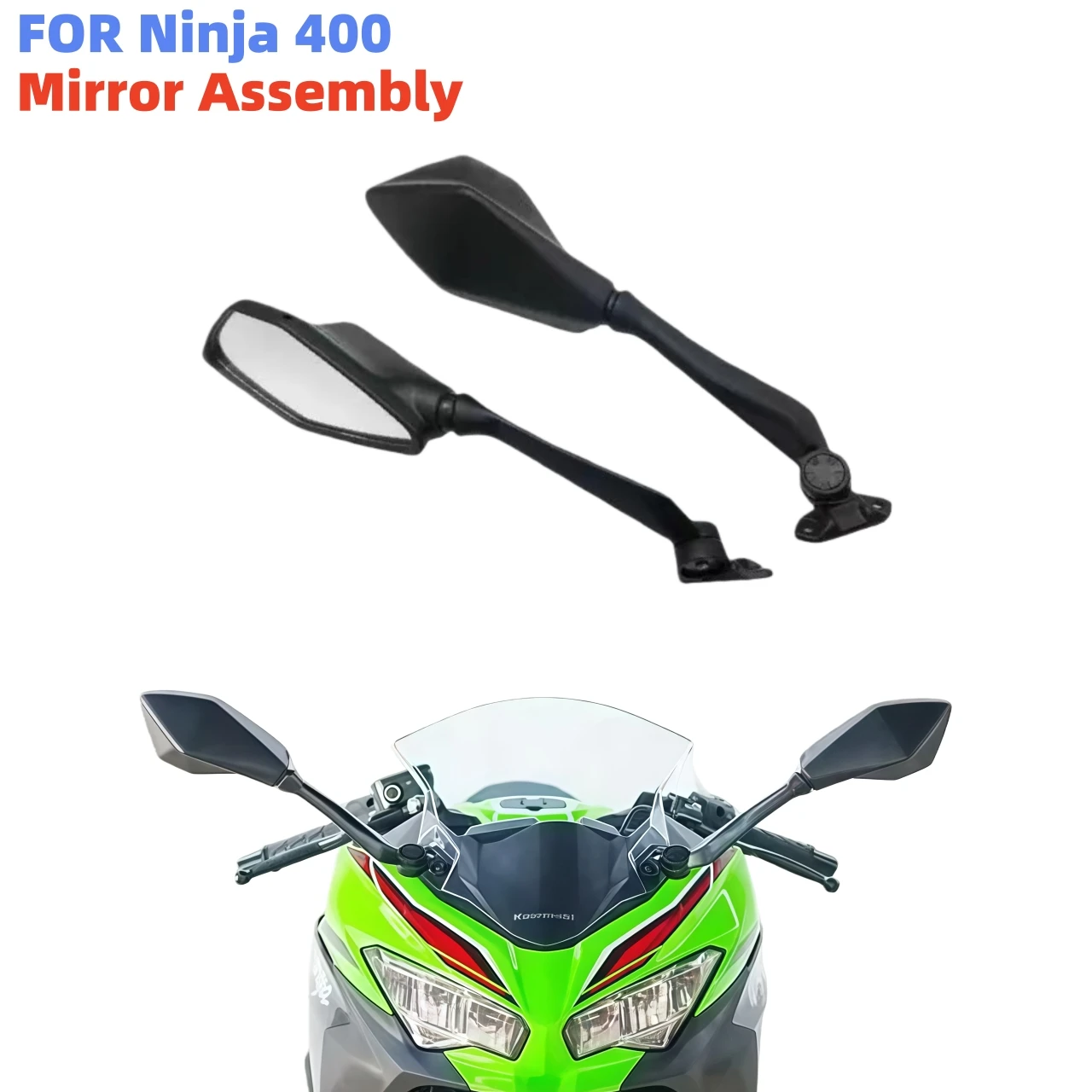 Складное боковое зеркало заднего вида для мотоцикла Kawasaki Ninja 400/650 EX400 2018-2023
Складное боковое зеркало заднего вида для мотоцикла Kawasaki Ninja 400/650 EX400 2018-2023