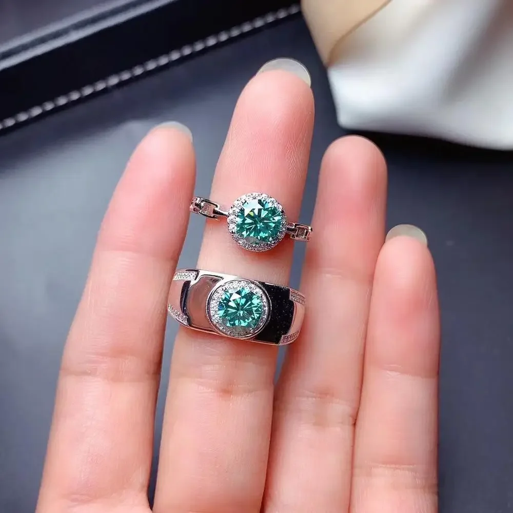 Green Moissanite Gemstone Ring for Women Jewelry Engagement Ring for Wedding 925 Sterling Silver Ring Birthday Gift
Green Moissanite Gemstone Ring for Women Jewelry Engagement Ring for Wedding 925 Sterling Silver Ring Birthday Gift
