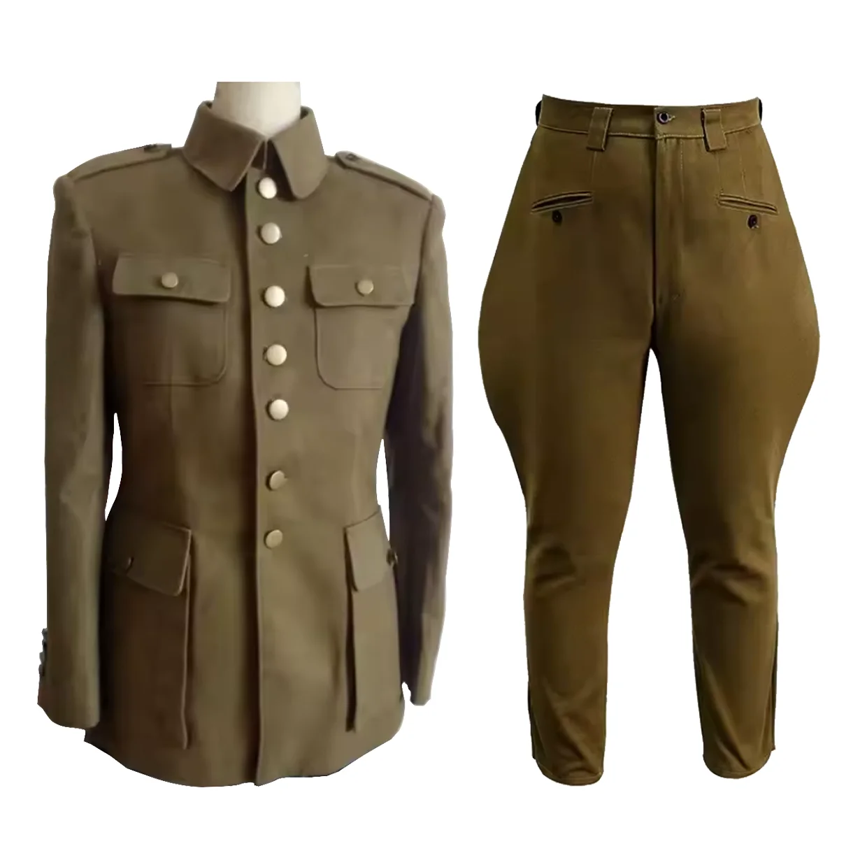 WW I Poland Military Soldier Uniform Top Knight Combat Suit Top and Pants Full Set Reproduct Custom Made
WW I Poland Military Soldier Uniform Top Knight Combat Suit Top and Pants Full Set Reproduct Custom Made