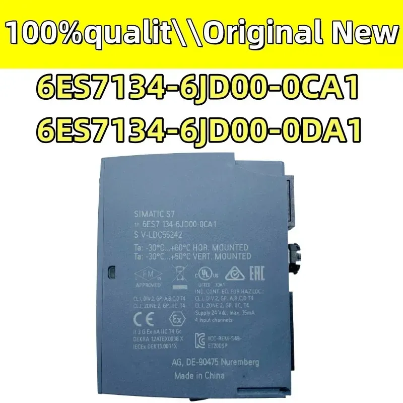 Совершенно новый 6ES7134-6JD00-0CA1 6ES7134-6JD00-0DA1 6ES71346JD000CA1 6ES71346JD000DA1
Совершенно новый 6ES7134-6JD00-0CA1 6ES7134-6JD00-0DA1 6ES71346JD000CA1 6ES71346JD000DA1