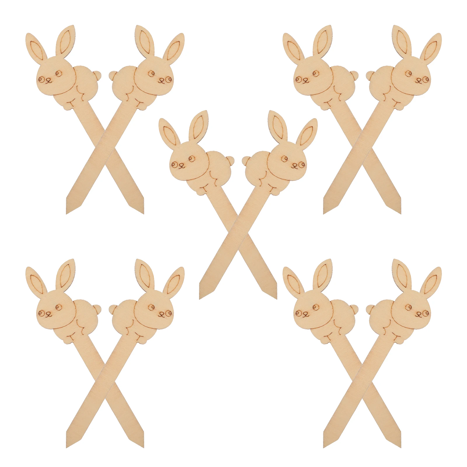 10 Pcs Wooden Bookmark Rabbit Embellishments Not Tag Blank Bookmarks Markers Water Proof Miss
10 Pcs Wooden Bookmark Rabbit Embellishments Not Tag Blank Bookmarks Markers Water Proof Miss