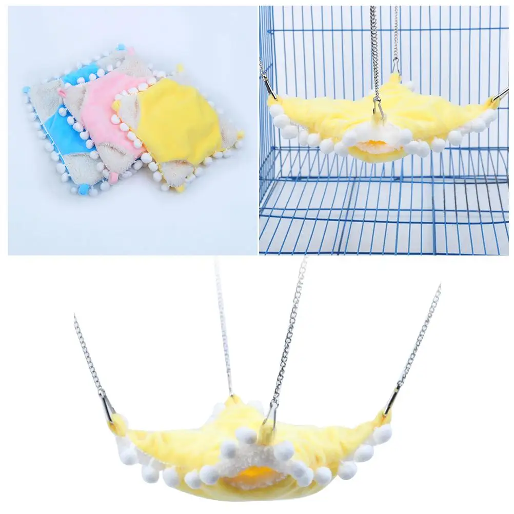 Pet Warm Hammock Hanging Bed for Hamsters Small Animals Lightweight Cushion Foldable Durable Storage High Quality
Pet Warm Hammock Hanging Bed for Hamsters Small Animals Lightweight Cushion Foldable Durable Storage High Quality