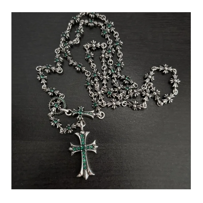 Popular Trendy Brand Personalized Fashion Versatile Light Luxury Style Colored Diamond Cross Pendant Retractable Necklace
Popular Trendy Brand Personalized Fashion Versatile Light Luxury Style Colored Diamond Cross Pendant Retractable Necklace