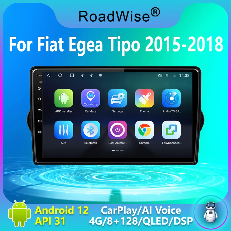Автомагнитола Roadwise 8 + 256 Android 12 для Fiat Egea Tipo 2015 2016 2017 2018 мультимедийный Carplay 4G Wifi DSP GPS DVD 2DIN Авторадио
Автомагнитола Roadwise 8 + 256 Android 12 для Fiat Egea Tipo 2015 2016 2017 2018 мультимедийный Carplay 4G Wifi DSP GPS DVD 2DIN Авторадио