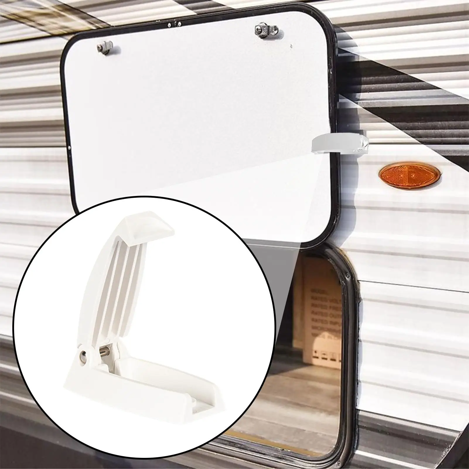 RV Door Holder Catch Heavy Duty Hardware Tight Fit Travel Trailer Door Holder For Camping Travelers Short Trips Adventure
RV Door Holder Catch Heavy Duty Hardware Tight Fit Travel Trailer Door Holder For Camping Travelers Short Trips Adventure
