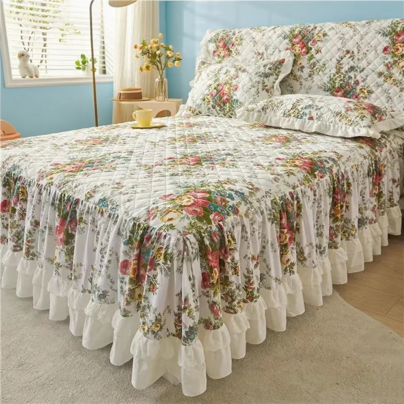 1pc Anti slip flat bed skirt quilted bed spread soft and warm princess thick cushion bed skirt no pillowcase
1pc Anti slip flat bed skirt quilted bed spread soft and warm princess thick cushion bed skirt no pillowcase