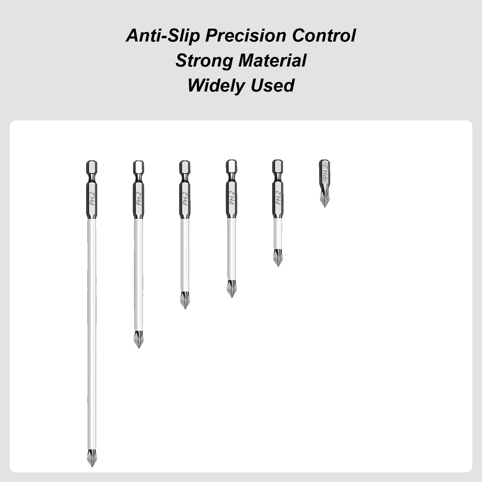 High Magnetic Screwdriver Drill Bit Set Anti-Slip Electric Tip Set Of 6 Compact Multi-Purpose Professional Drill Bit Kit For
High Magnetic Screwdriver Drill Bit Set Anti-Slip Electric Tip Set Of 6 Compact Multi-Purpose Professional Drill Bit Kit For