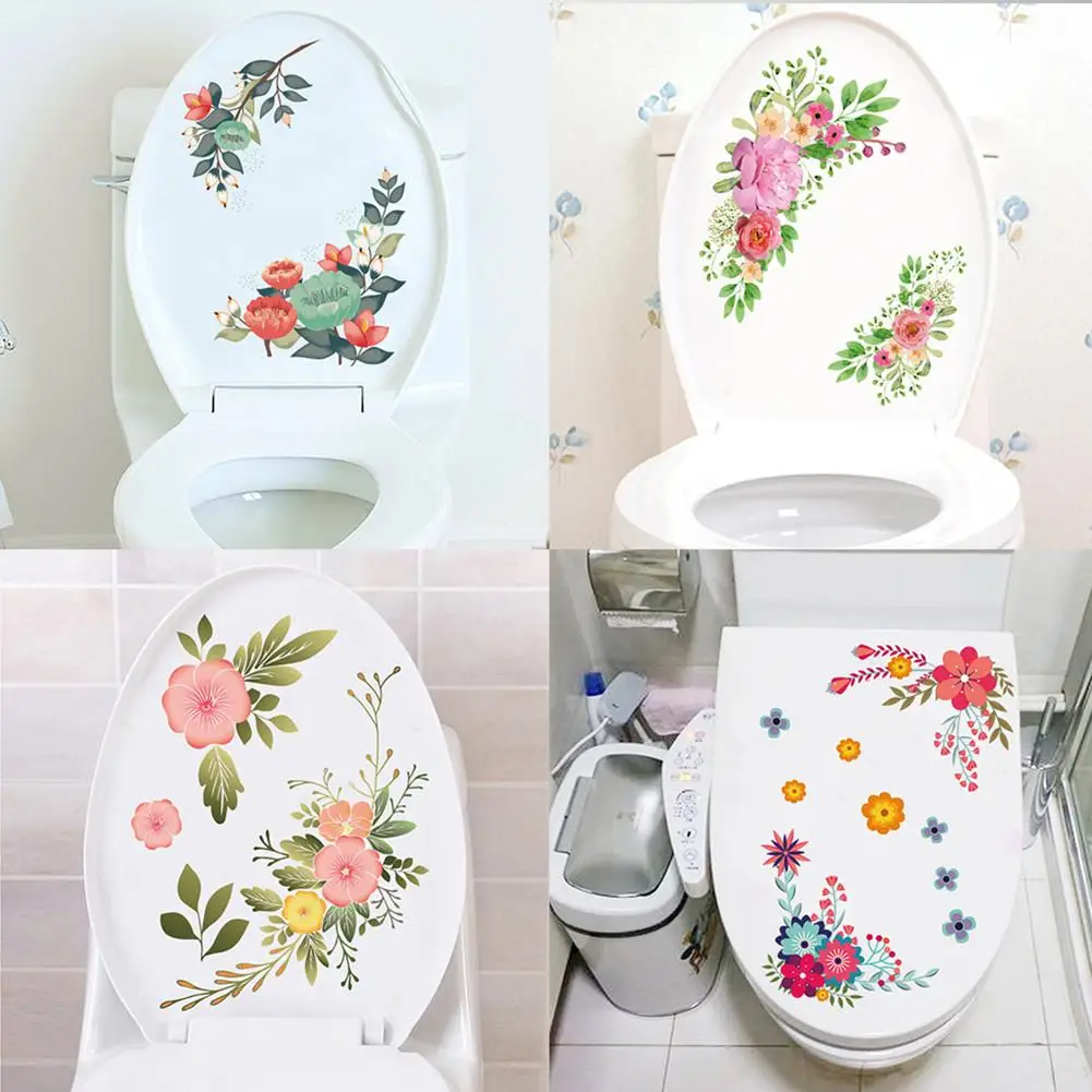 Waterproof Flower Toilet Stickers Self-adhesive Paintings 3D Wall Art Decoration For Toilet Bathroom Restroom
Waterproof Flower Toilet Stickers Self-adhesive Paintings 3D Wall Art Decoration For Toilet Bathroom Restroom