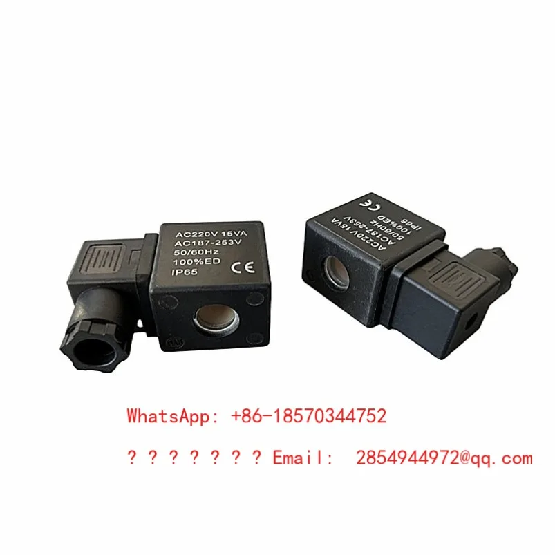 Pneumatic Solenoid Valve Air Compressor Electronic Drain Valve Coil AC220V 15VA AC187-253V 50/60HZ
Pneumatic Solenoid Valve Air Compressor Electronic Drain Valve Coil AC220V 15VA AC187-253V 50/60HZ
