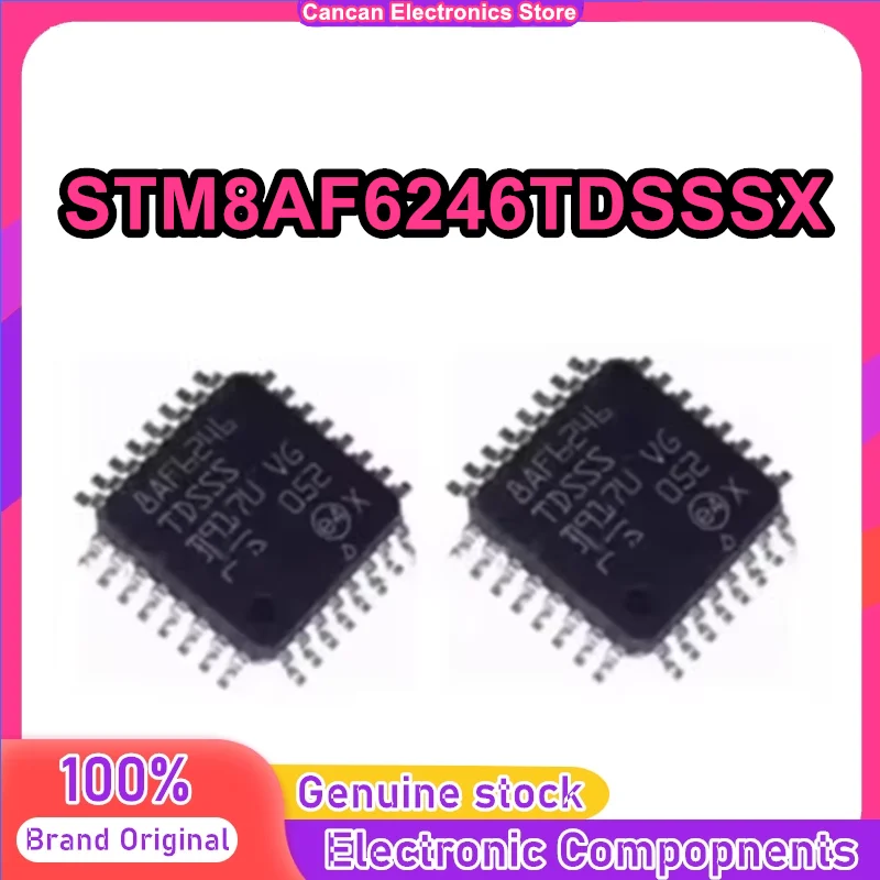 STM8AF6246TDSSSX STM8AF6246TDSSS 8AF6246TDSSS QFP32 Microcontroller Chip
STM8AF6246TDSSSX STM8AF6246TDSSS 8AF6246TDSSS QFP32 Microcontroller Chip