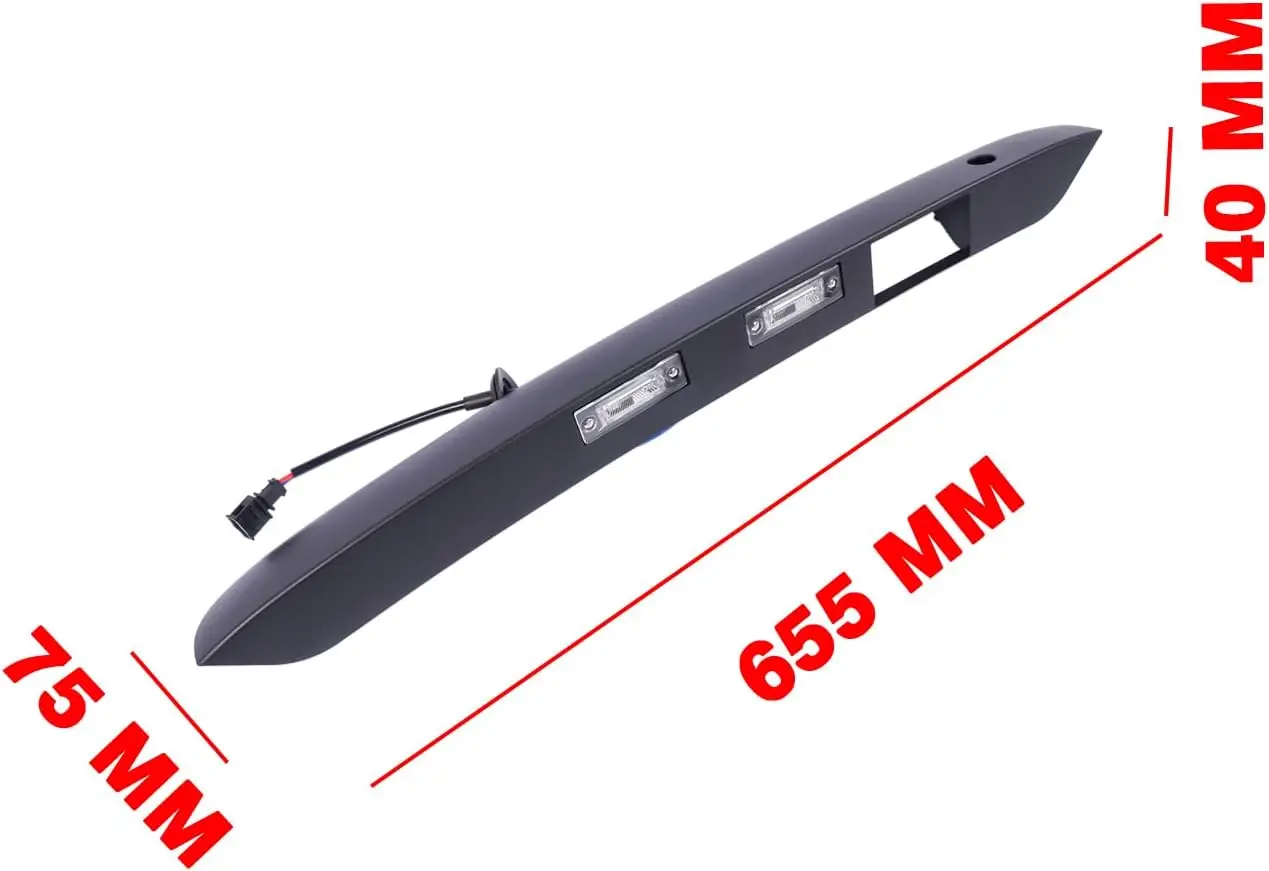 2K5827574S9B9 Handle Strip Wing Door Handle Number Plate Light Compatible with Cad-dy 2K 2C SA 9H 1.0 1.4 1.6 TDI 2004-2020 
2K5827574S9B9 Handle Strip Wing Door Handle Number Plate Light Compatible with Cad-dy 2K 2C SA 9H 1.0 1.4 1.6 TDI 2004-2020