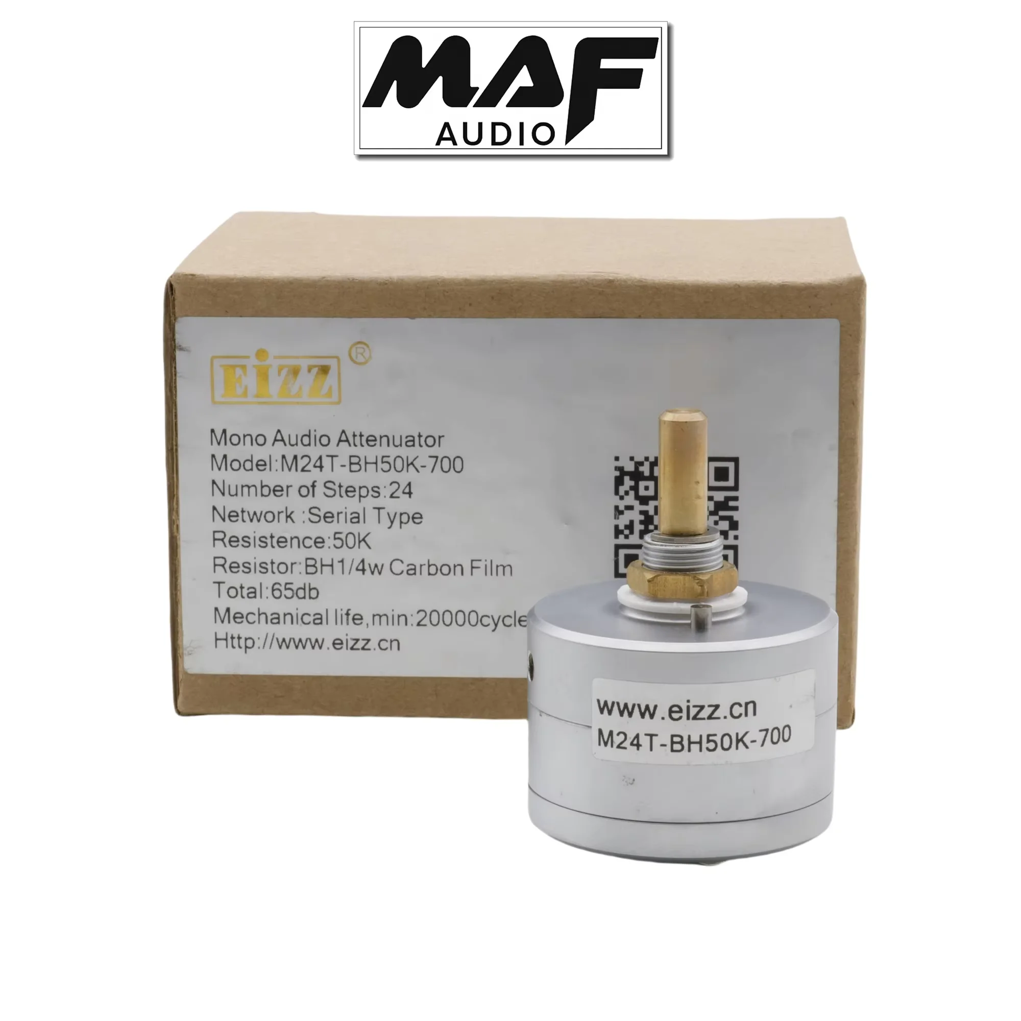 EIZZ Mono Single Channel Singal Volume Control 24 Steps Potentiometer Attentuator 10K 25K 50K 100K 250K
EIZZ Mono Single Channel Singal Volume Control 24 Steps Potentiometer Attentuator 10K 25K 50K 100K 250K