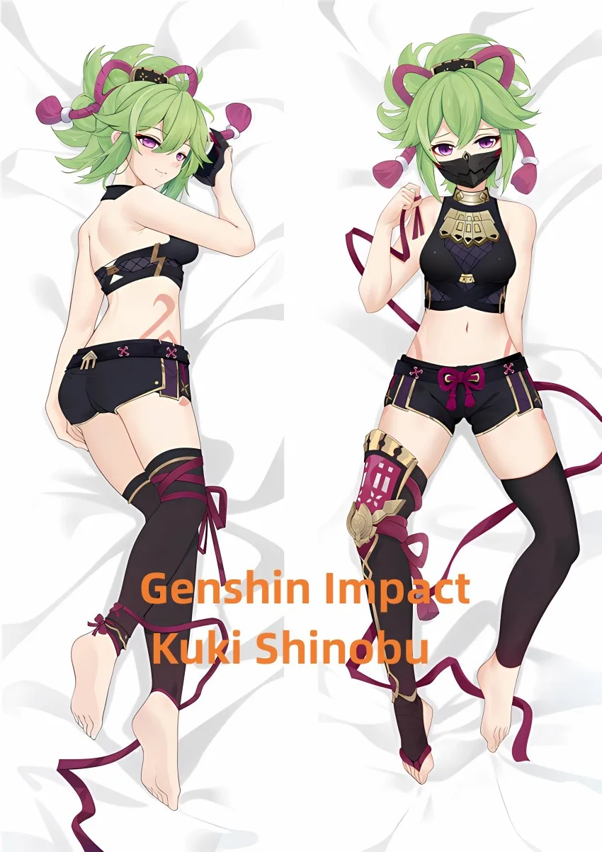 Dakimakura Anime Pillow Case Genshin Impact Kuki Shinobu Double-sided Print Of Life-size Body Pillowcase Gifts Can be Customized
Dakimakura Anime Pillow Case Genshin Impact Kuki Shinobu Double-sided Print Of Life-size Body Pillowcase Gifts Can be Customized
