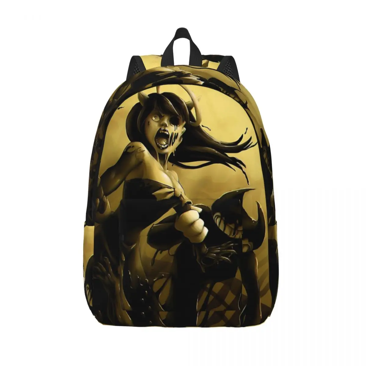 Bendy And The Dark Revival for Teens Student School Book Bags Ink Machines Daypack Elementary High College Durable
Bendy And The Dark Revival for Teens Student School Book Bags Ink Machines Daypack Elementary High College Durable