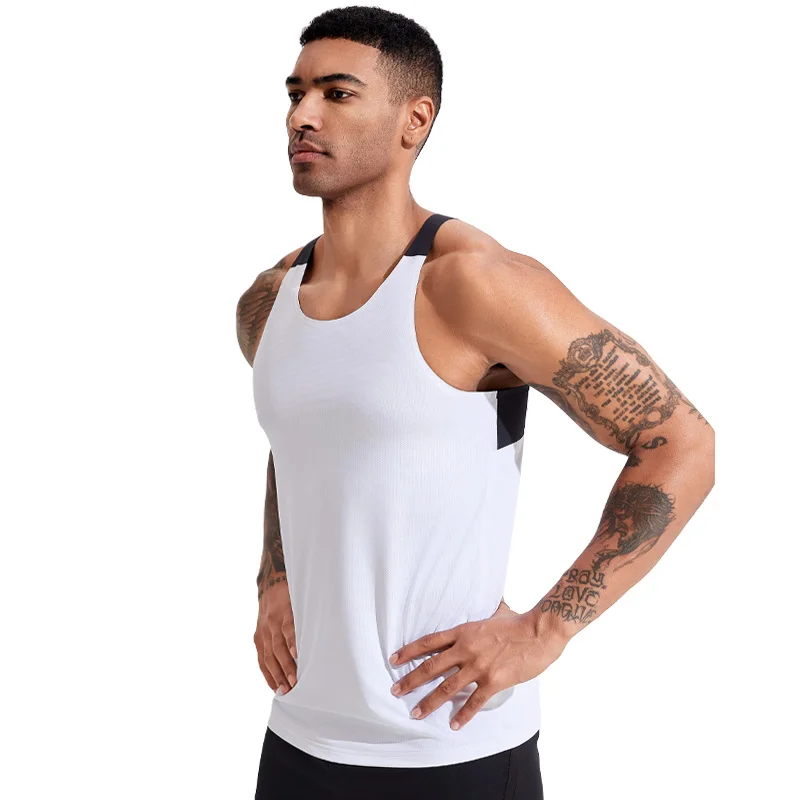 Men Vest Gym Bodybuilding Workout Sleeveless Shirts Fitness Tank Tops Breathable Running Sportwear Athletic Training Undershirts
Men Vest Gym Bodybuilding Workout Sleeveless Shirts Fitness Tank Tops Breathable Running Sportwear Athletic Training Undershirts