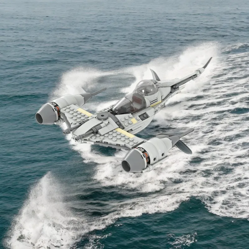 348 шт., набор строительных блоков Star Batter Vehicle Moc-Mandaloriansda N-1, набор миди-масштабной модели Starfighter для дисплея и фанатов
348 шт., набор строительных блоков Star Batter Vehicle Moc-Mandaloriansda N-1, набор миди-масштабной модели Starfighter для дисплея и фанатов