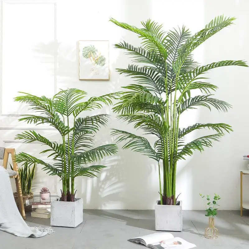 Artificial Areca Palm Potted Nordic Style Large Green Plant Potted Living Room Window Landscaping Decoration Floor Fake Tree
Artificial Areca Palm Potted Nordic Style Large Green Plant Potted Living Room Window Landscaping Decoration Floor Fake Tree