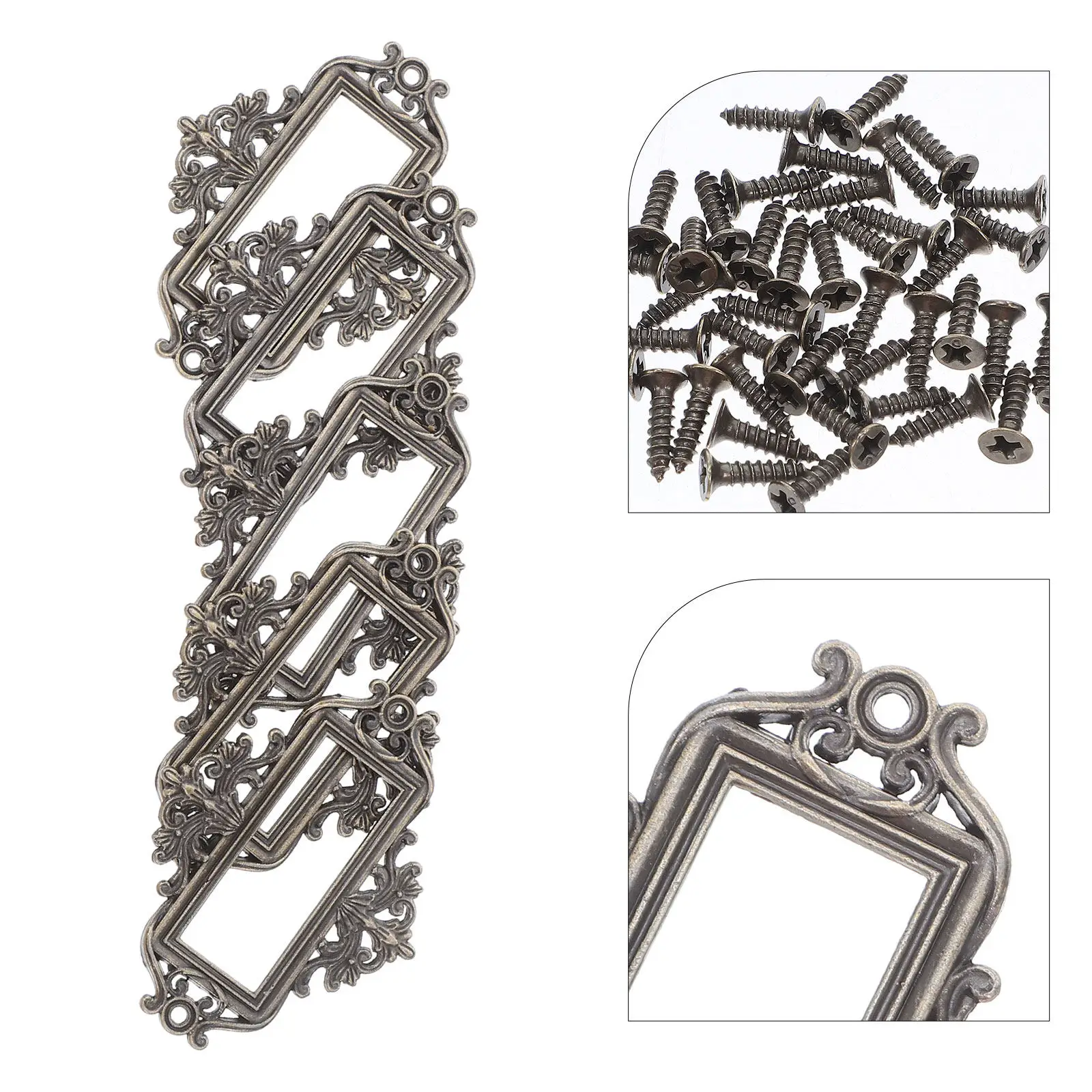 24Pcs Vintage Label Holder Metal Cabinet Drawer Label Frame Retro Office Library Apothecary Organizer Card Slot Tag Holder
24Pcs Vintage Label Holder Metal Cabinet Drawer Label Frame Retro Office Library Apothecary Organizer Card Slot Tag Holder