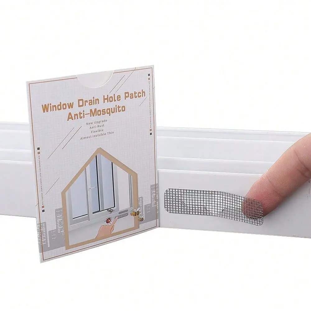 Gray Window Weep Hole Covers Screen Patch Door Screen Repair Kit Breathable Fiberglass Mesh Upgrade Strong Super Sticky Adhesiv
Gray Window Weep Hole Covers Screen Patch Door Screen Repair Kit Breathable Fiberglass Mesh Upgrade Strong Super Sticky Adhesiv