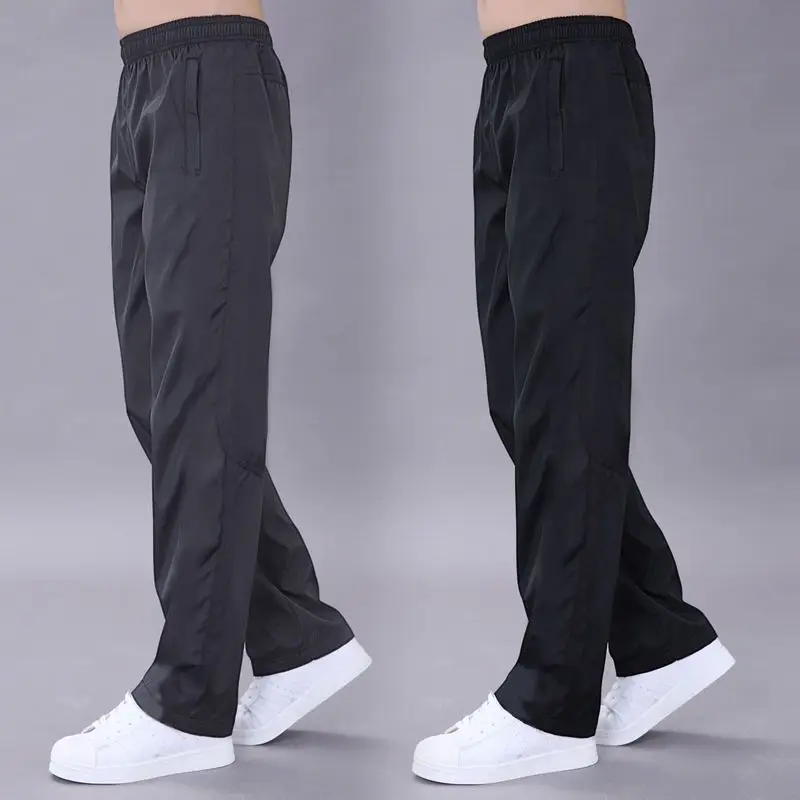 Thin Section Sweatpants Pants Male Spring Summer Casual Trousers Polyester Fiber Loose Plus Size Quick Drying Pants Sportwear
Thin Section Sweatpants Pants Male Spring Summer Casual Trousers Polyester Fiber Loose Plus Size Quick Drying Pants Sportwear