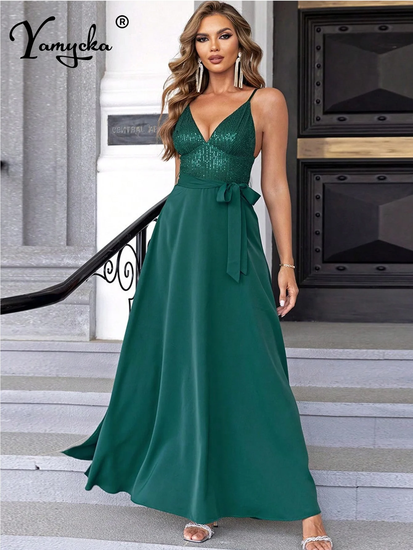 Sexy backless maxi sequin summer dress women 2024 elegant prom long evening dresses luxury chiffon birthday party dress vestidos
Sexy backless maxi sequin summer dress women 2024 elegant prom long evening dresses luxury chiffon birthday party dress vestidos