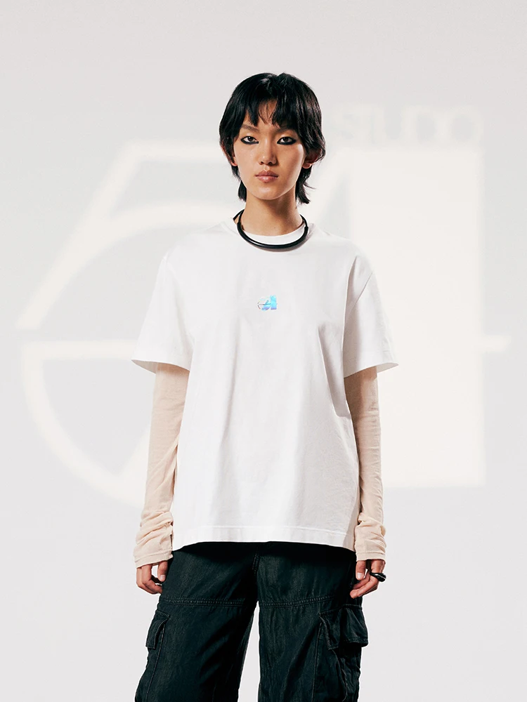 Белая круглая футболка без принта, повседневная, женская, весна-лето 2025, новая, из хлопка, свободного кроя, стандартной длины
Белая круглая футболка без принта, повседневная, женская, весна-лето 2025, новая, из хлопка, свободного кроя, стандартной длины