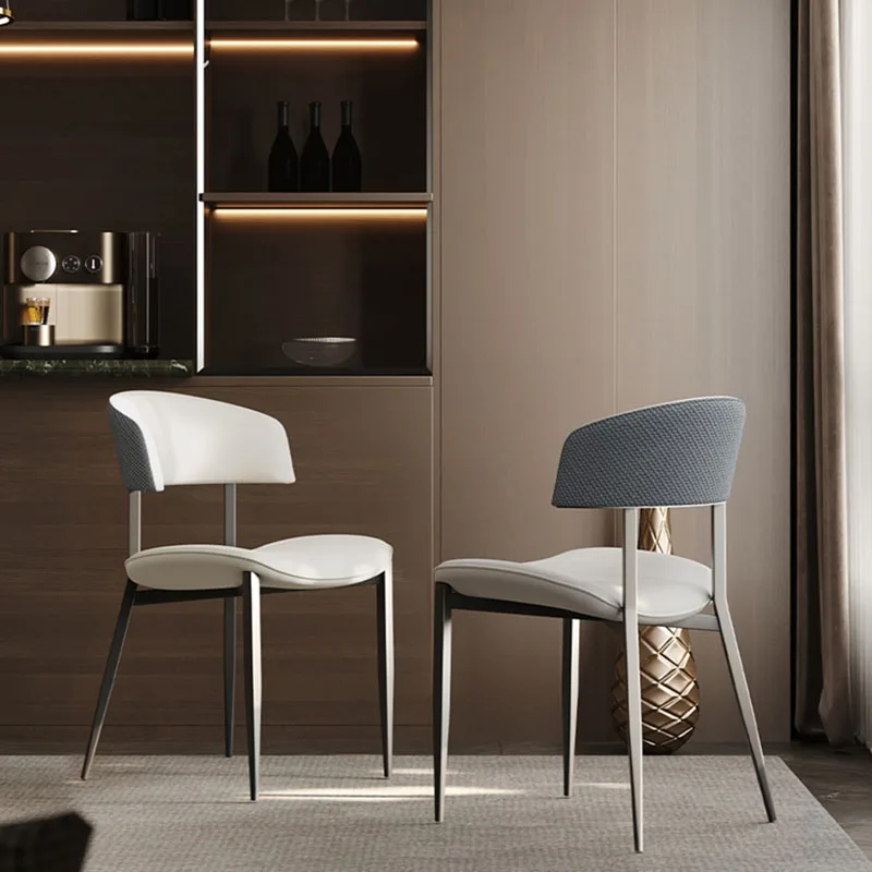 Restaurant Floor Dining Chairs Ergonomic Comfortable European Leather Dining Chairs Nordic Luxury Cadeira De Jantar Decorations
Restaurant Floor Dining Chairs Ergonomic Comfortable European Leather Dining Chairs Nordic Luxury Cadeira De Jantar Decorations