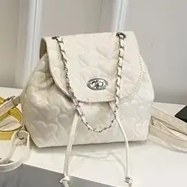 Fashion College Style Love Print PU Backpack Handbag Chain Shoulder Bag Sweet Simple Trendy Women Girly Heart Commuting Bag Gift
Fashion College Style Love Print PU Backpack Handbag Chain Shoulder Bag Sweet Simple Trendy Women Girly Heart Commuting Bag Gift