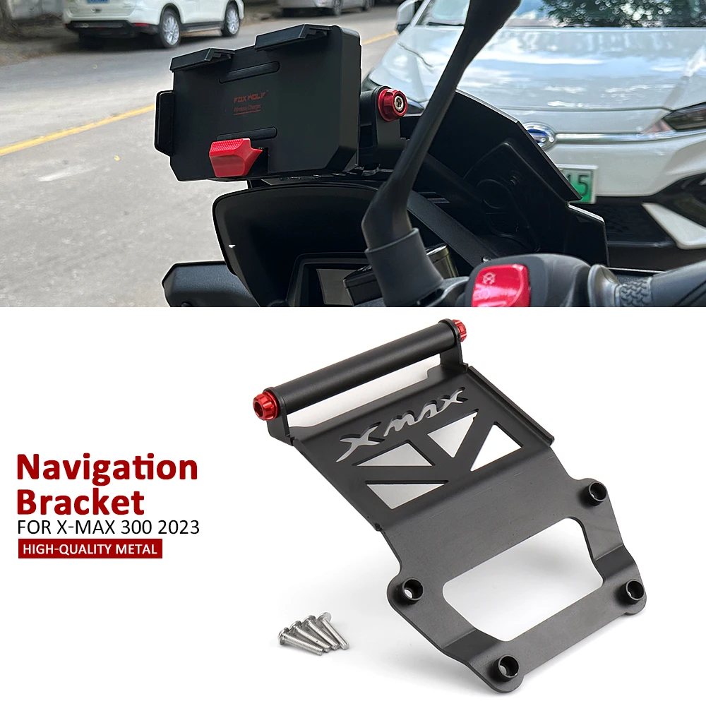 New Wireless charging Phone Holder X-MAX300 Motorcycle GPS Navigation Bracket For Yamaha X-MAX 300 XMAX 300 XMAX300 2023
New Wireless charging Phone Holder X-MAX300 Motorcycle GPS Navigation Bracket For Yamaha X-MAX 300 XMAX 300 XMAX300 2023