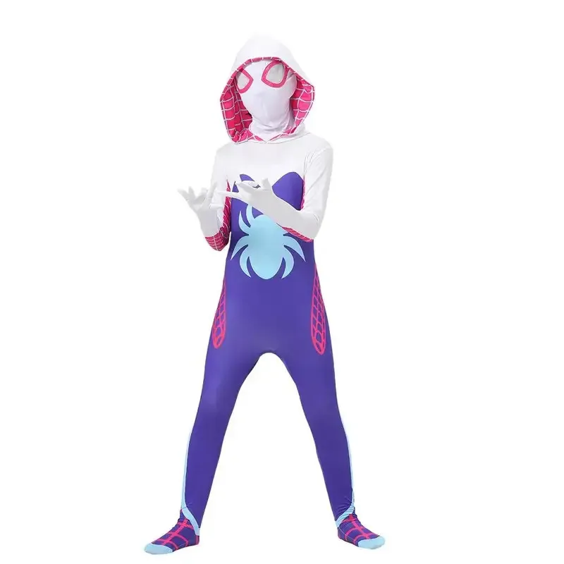 Adult Spider Gwen Costume Christmas Gwen Stacy Cosplay Superhero Bodysuit Girls Jumpsuits Halloween Party Clothes
Adult Spider Gwen Costume Christmas Gwen Stacy Cosplay Superhero Bodysuit Girls Jumpsuits Halloween Party Clothes