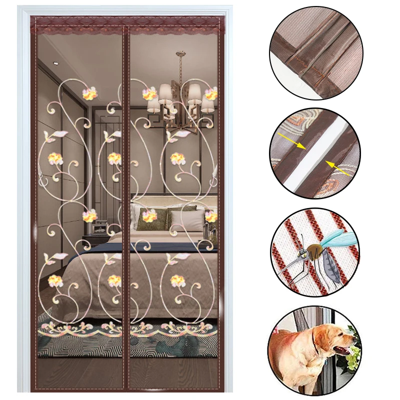 2023 Visible Mosquito Net Magnetic Screen Door Curtain Self-sealing Partition Screen Keep Bug Out Anti Fly Insect Screen Mesh
2023 Visible Mosquito Net Magnetic Screen Door Curtain Self-sealing Partition Screen Keep Bug Out Anti Fly Insect Screen Mesh