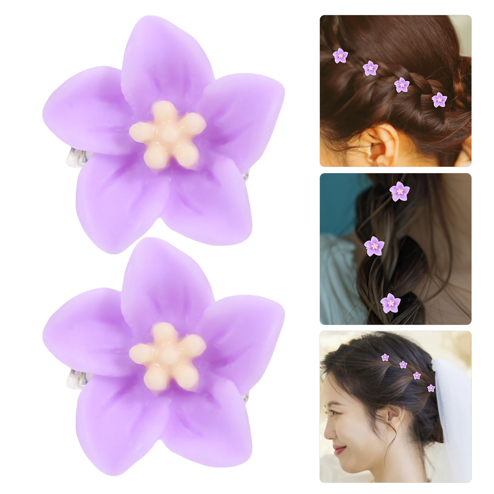 10pcs Lily Flower Hair Clips Mini Claw Clips for Girls Toddlers Resin Metal Violet Cute Baby Accessories Elegant Office Party
10pcs Lily Flower Hair Clips Mini Claw Clips for Girls Toddlers Resin Metal Violet Cute Baby Accessories Elegant Office Party
