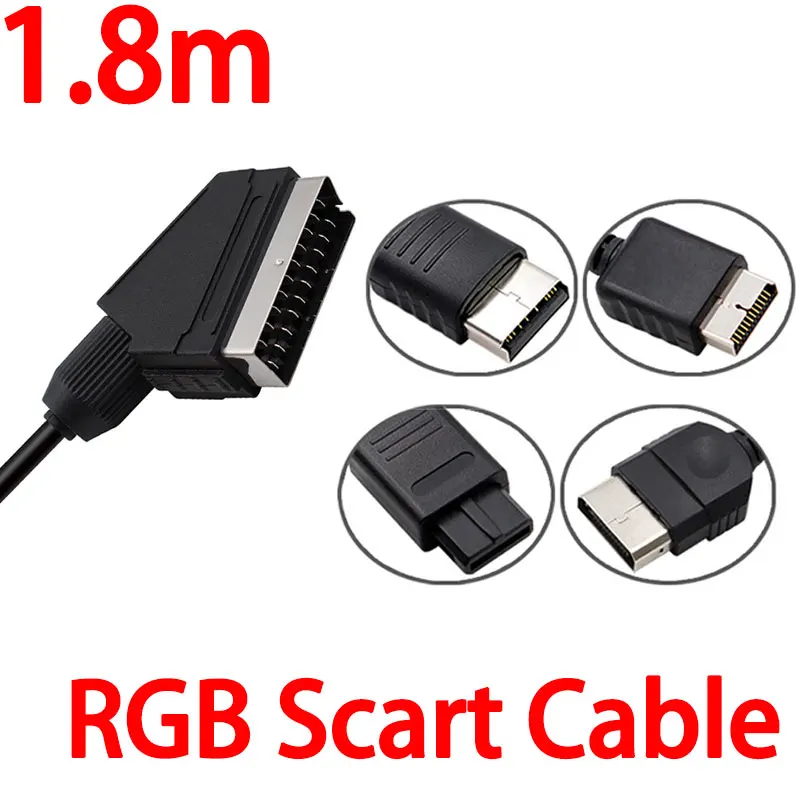 1.8m RGB Scart Cable For PS2/PS1/PS3/DC Dreamcast/Saturn/XBOX Retro Video Game Consoels
1.8m RGB Scart Cable For PS2/PS1/PS3/DC Dreamcast/Saturn/XBOX Retro Video Game Consoels