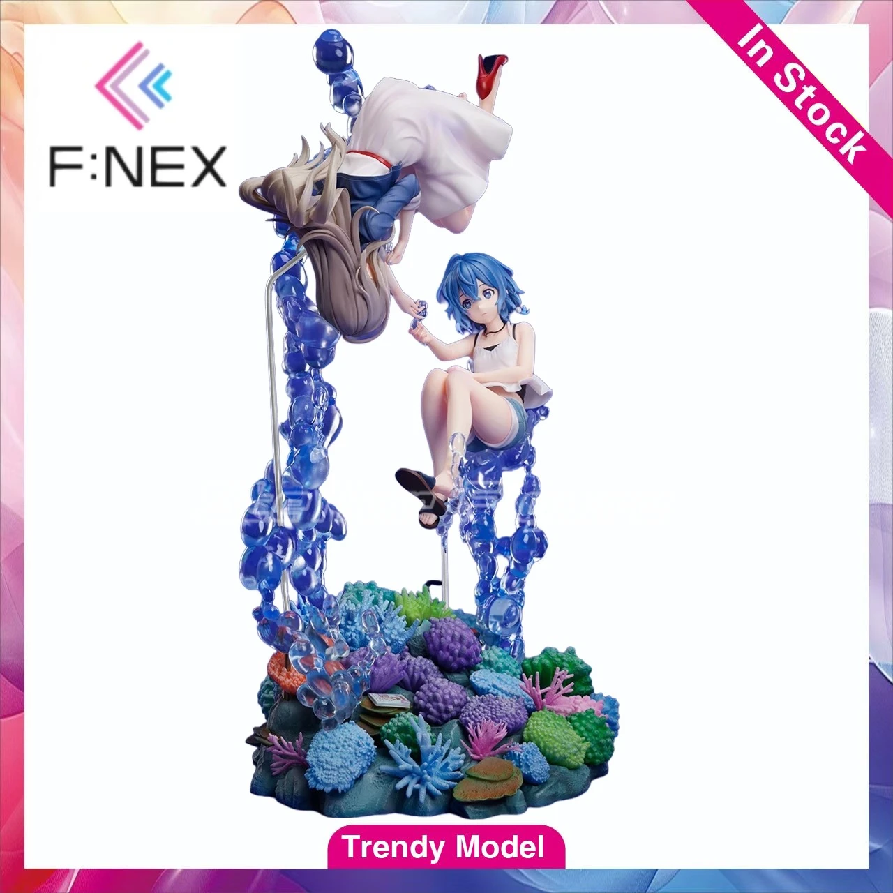 В наличии: Фигурки F:NEX Shirasa's Aquarium (Миязава Фуука, Мисакино Кукуру) 1/7, модель, игрушка, подарок, коллекционный предмет, украшение.
В наличии: Фигурки F:NEX Shirasa's Aquarium (Миязава Фуука, Мисакино Кукуру) 1/7, модель, игрушка, подарок, коллекционный предмет, украшение.