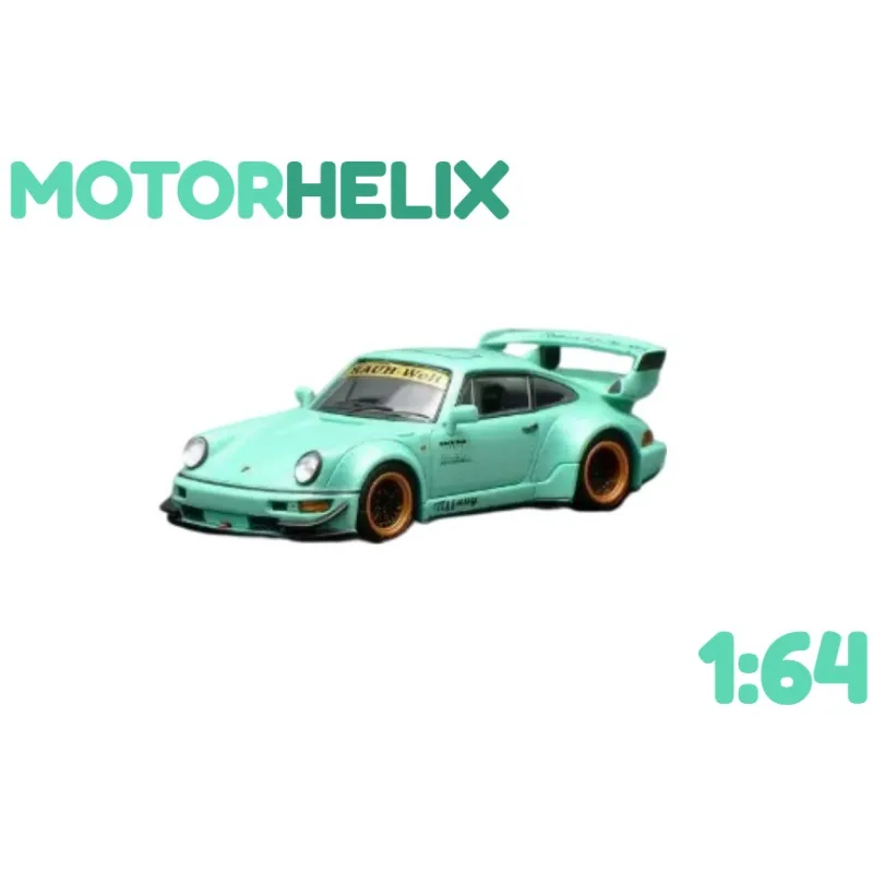 MOTORHELIX 1:64 911 RWB 964 Die cast Alloy Simulation Car Model Collection Souvenir, a favorite gift for boys.
MOTORHELIX 1:64 911 RWB 964 Die cast Alloy Simulation Car Model Collection Souvenir, a favorite gift for boys.